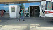 Çorumda kurban telaşı hastanede bitti