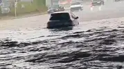 Tekirdağ Süleymanpaşa'da on dakikalık yağmur ulaşımı kilitledi