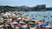 Kuşadası Kurban Bayramı tatilcileriyle doldu taştı