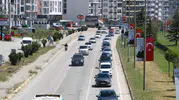 Tatilcilerin dönüş yolunda Afyonkarahisar trafiği kilitlendi