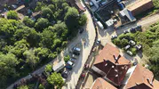 İnegöl'de bayram sabahı 1 kilometrelik insan seli
