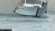 Bebek açıklarında lüks teknede korkutan yangın