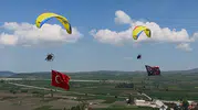 Eskişehir semalarında 19 Mayıs coşkusu yaşandı