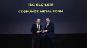 Coşkunöz Metal Form iş güvenliği alanında ödül kazandı