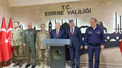 Bakan Güler bayram öncesi Edirne sınır hattına geldi