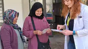 Erfelek’te kene tehlikesine karşı uyarı devriyesi