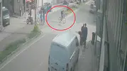 Bursa trafiğinde kararsız sürücü kazaya davetiye çıkardı