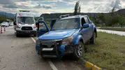 Kastamonu yolunda aile faciası ucuz atlatıldı