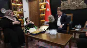 Tatlı isyanıyla tanıdığımız Rüveyda Kayseri Valisi’nin misafiri oldu