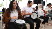 Mersin’de engeller sanatla kalktı