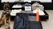 Otobüsteki yolcunun kıyafetlerinden 12 kilo uyuşturucu çıktı