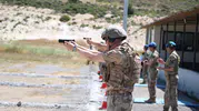 Jandarma komandoların hedefi tam on ikiden vurduğu yarışma sonuçlandı