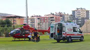 Malatyada yaşlı hasta için gökyüzü seferberliği