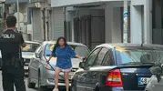 Aydın sokaklarında kılıçlı dehşet anları yaşandı