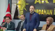 Ardahan AK Parti teşkilatı bayramlaşma töreninde bir araya geldi