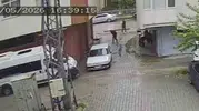 Çorumda kuzenine silah çekti Güvenlik kamerası her şeyi kaydetti
