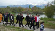 Muşlu gençler 19 Mayıs coşkusunu doğada sporla yaşadı