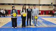 Bafra gençleri 19 Mayıs coşkusunu spor salonuna taşıdı