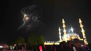 Edirne’de bin dronla gökyüzünde fetih şöleni yaşandı