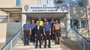 Bozdoğan Kaymakamı bayramda sahada görev yapan personeli unutmadı