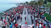 Atakum sokakları 19 Mayıs ruhuyla doldu taştı