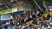 Menemen FK taraftarı kulübün Tireye taşınma ihtimaline karşı ayakta