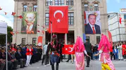 Aksaray gençleri 19 Mayıs coşkusunu meydanlara taşıdı