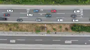 Bayram yolculuğunda Düzce geçişinde trafik kilitlendi