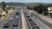Bayram dönüşü Tekirdağ yolunda sürücüleri bekleyen trafik çilesi