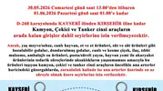 Kayseri çıkışlı ağır taşıtlara bayram dönüşü yasağı geldi