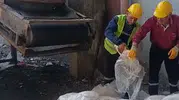 Tekirdağ otoyolunda yakalanan tonlarca sağlıksız gıdaya el konuldu
