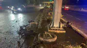 Eskişehir yolunda gece yarısı kaza