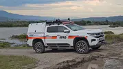 Tokat'ta fotoğraf çektirmek isteyen dört gencin aracı çaya uçtu