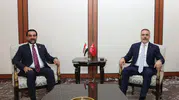 Dışişleri Bakanı Fidan Ankara'da Muhammed Halbusi ile görüştü