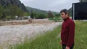 Tokat Zile’de baraj taştı yollar kapandı