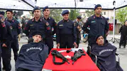 Sivas’ta askerlik heyecanına soğuk havada duygu dolu destek