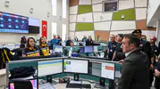 Bilecik Valisi bayram nöbetindeki ekipleri ziyaret etti