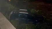 Bursa'da dereye uçan otomobilin sürücüsü kayıplara karıştı