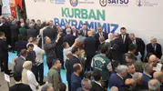 Sakarya protokolü bayramlaşma töreninde vatandaşla buluştu