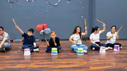 Didim’de özel çocuklar ritimle sosyalleşti
