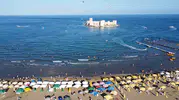Mersin sahillerinde bayram bereketi yaşandı