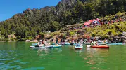 Burdur Karacaören Barajı sporcularla şenlendi