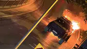 Eyüpsultan’da seyir halindeki araç bir anda küle döndü