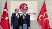 Stratex Başkanı Yeniçeri’den MHP Bakırköy İlçe Başkanı İnan’a ziyaret