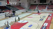 Petkimspor evindeki parkeleri yenilemek için düğmeye bastı