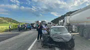 Adıyaman Gölbaşı yolunda iki araç çarpıştı 3 ölü