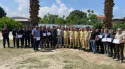 Sarıgöl'de yangınla mücadele için 95 kişilik gönüllü ordu kuruldu