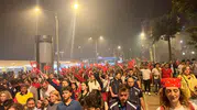 Alanya 19 Mayıs coşkusunu meşaleler ve Ceza şarkılarıyla yaşadı
