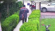 Denizli’de kurye Tuğrul Gök’ün son teslimatı güvenlik kamerasına yansıdı