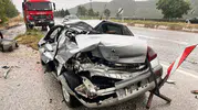 Manisa’da tır sürücüsü park halindeki araca çarpıp kayıplara karıştı